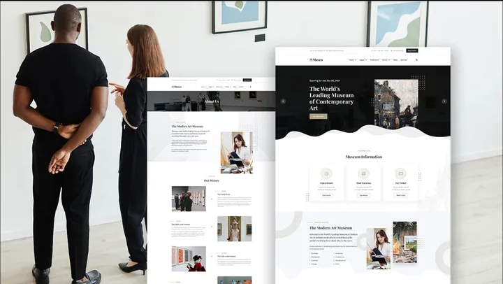Interior Design Studio Website design preview