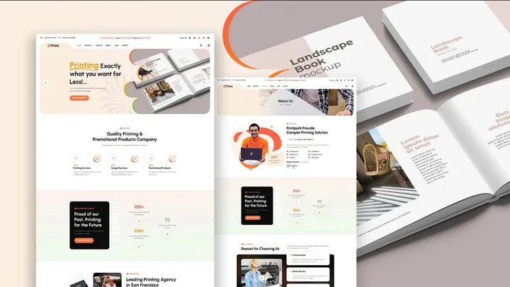 Business Coaching Website design preview