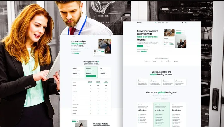 Insurance Agency Website design preview