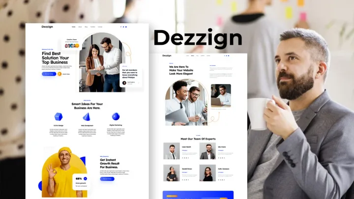 Design Agency Website design preview