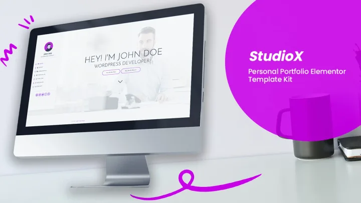 Creative Portfolio Website design preview