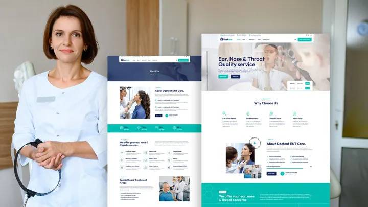 Medical Practice Website design preview