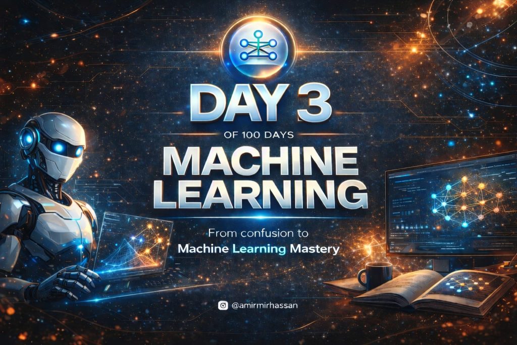day 3 of 100 days of machine learning