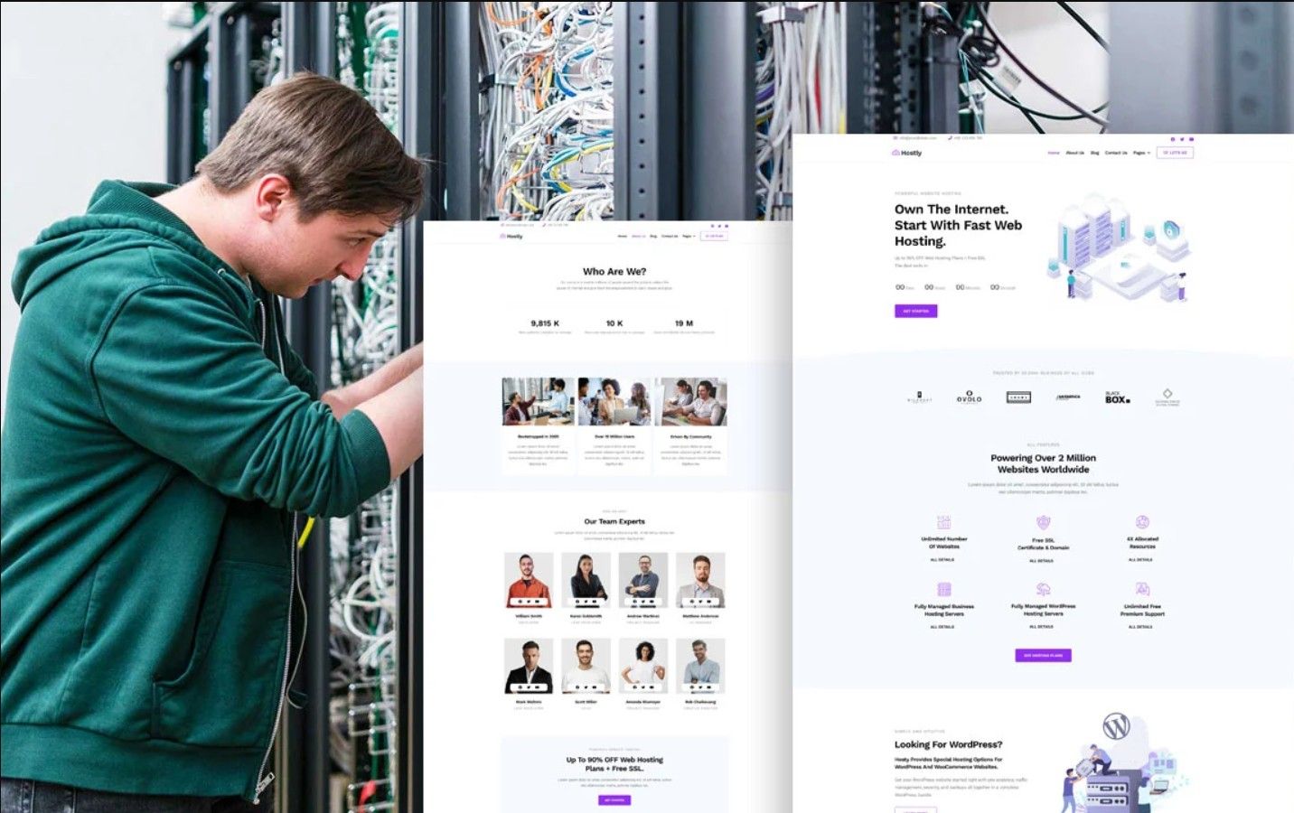 Hosting Website Project